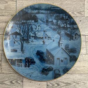 Vintage 1986 Country Christmas Collector Plate #2927/7500 By Lowell Davis